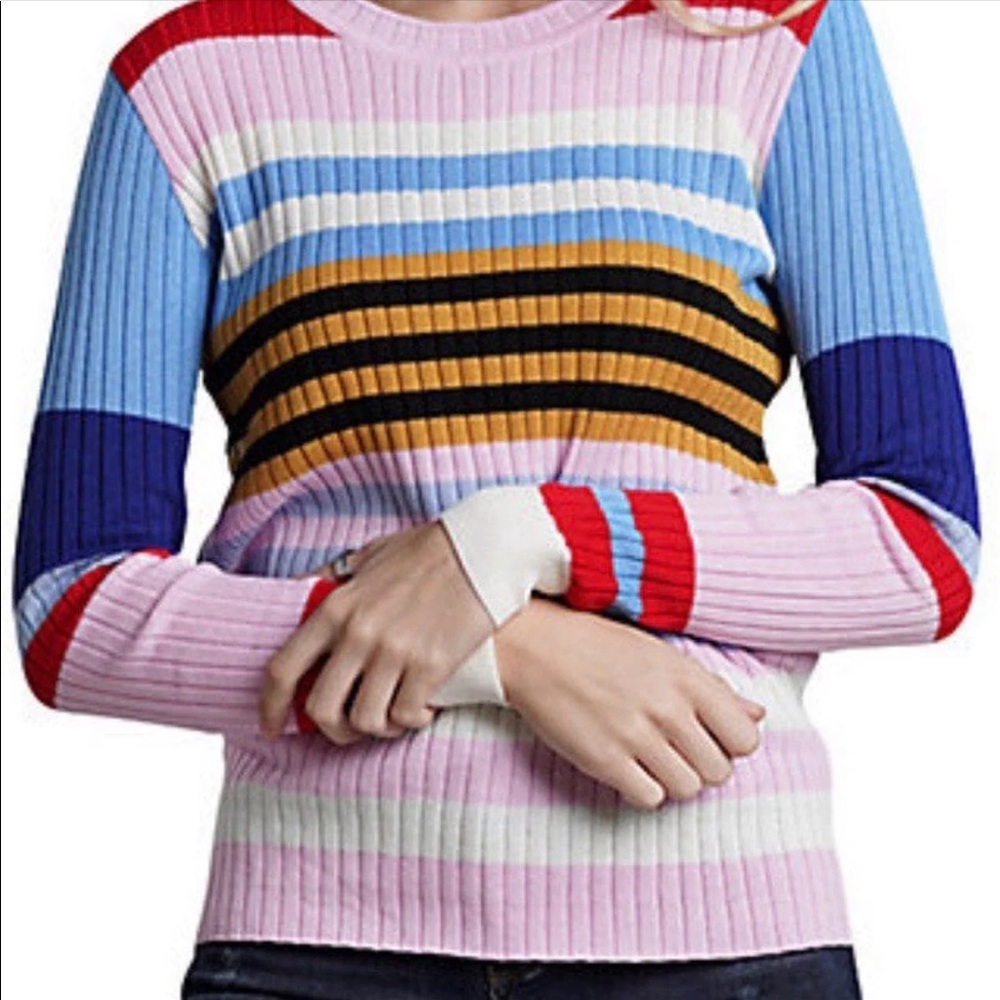 NWT Luna Tuccini Striped Sweater